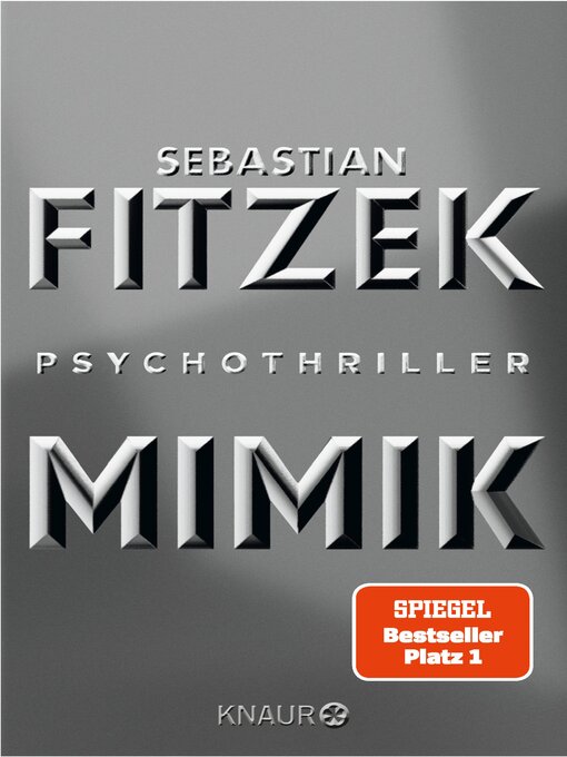 Title details for Mimik by Sebastian Fitzek - Wait list